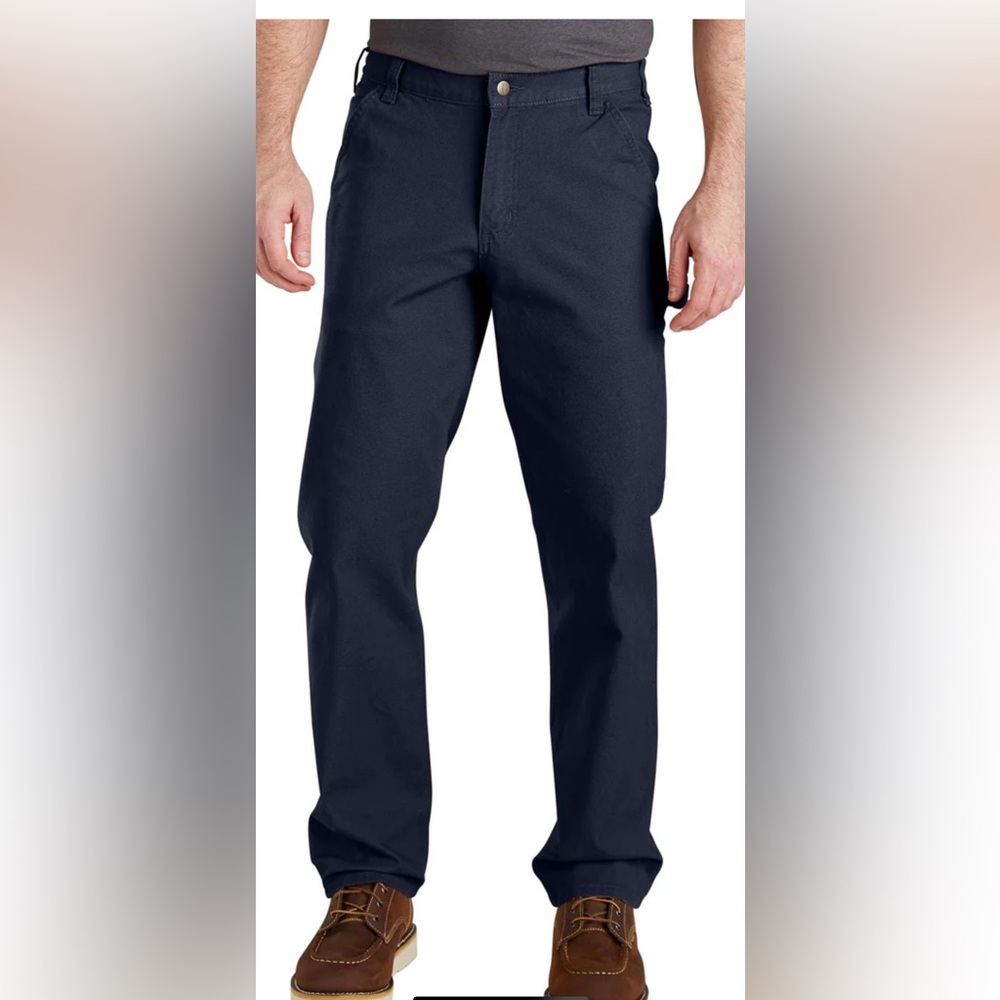 Carhartt Men’s Relaxed Fit Utility Pant, Navy, 34 x 32, New